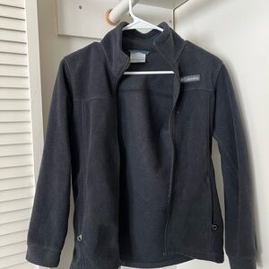 Columbia Kids Charcoal Fleece Jacket